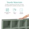 Best Choice Products 8-Cube Bookshelf, 11in Display Storage System, Organizer w/ Removable Back Panels